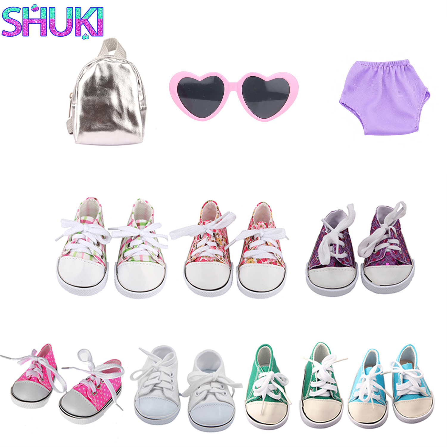 Baby Products Resale - 7cm Flower Canvas Clothes Doll Shoes