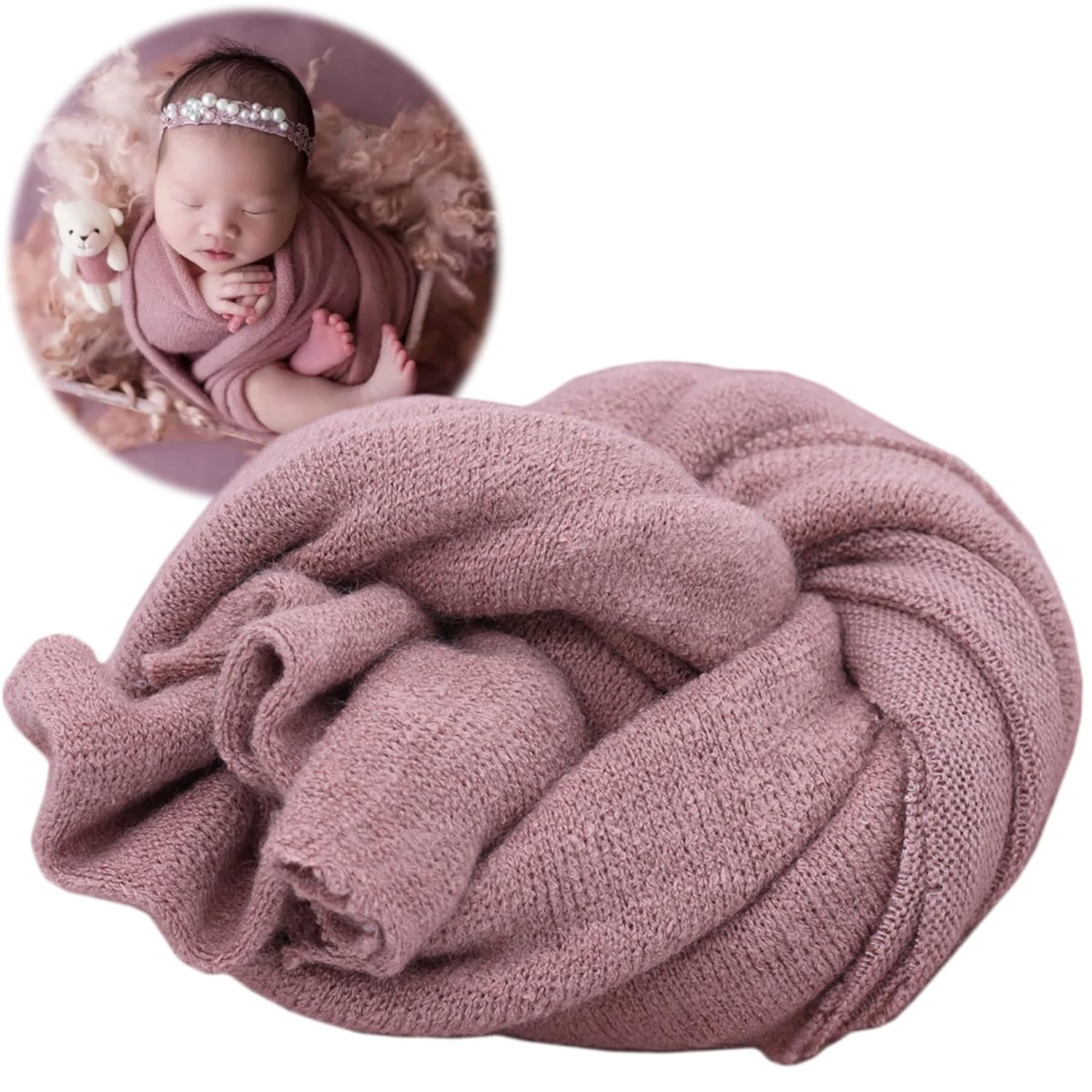 Newborn Photography Props Wrap - Baby Swaddle Blanket 리뷰 및 가격