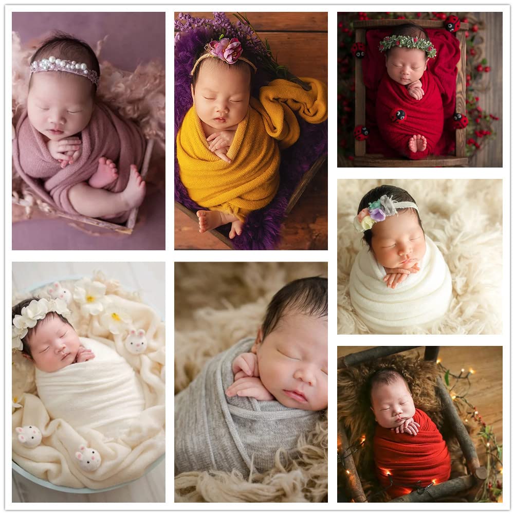 Newborn Photography Props Wrap - Baby Swaddle Blanket 리뷰 및 가격