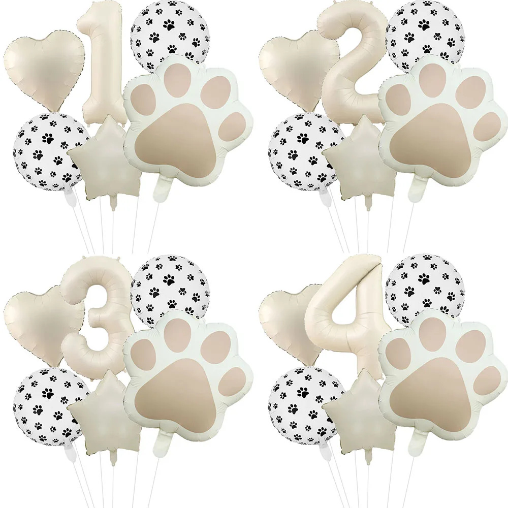 6pcs Animal Let's Pawty Dog Ca - Baby Products Lotion 리뷰 및 가격