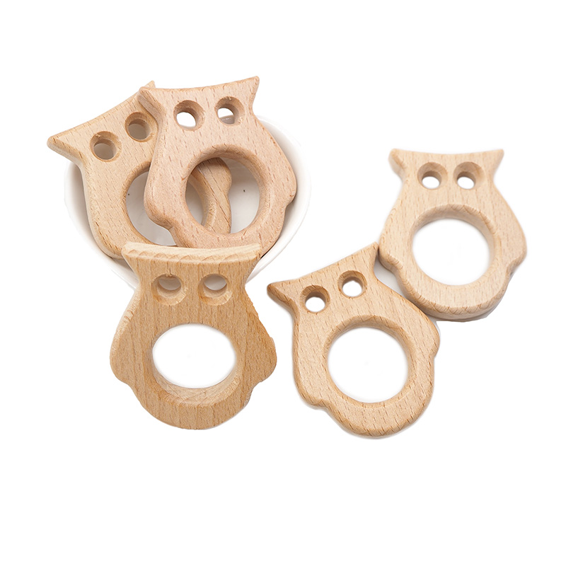 Chenkai 10pcs Owl Wooden Teeth - Baby Products Eco Friendly 리뷰 및 가격