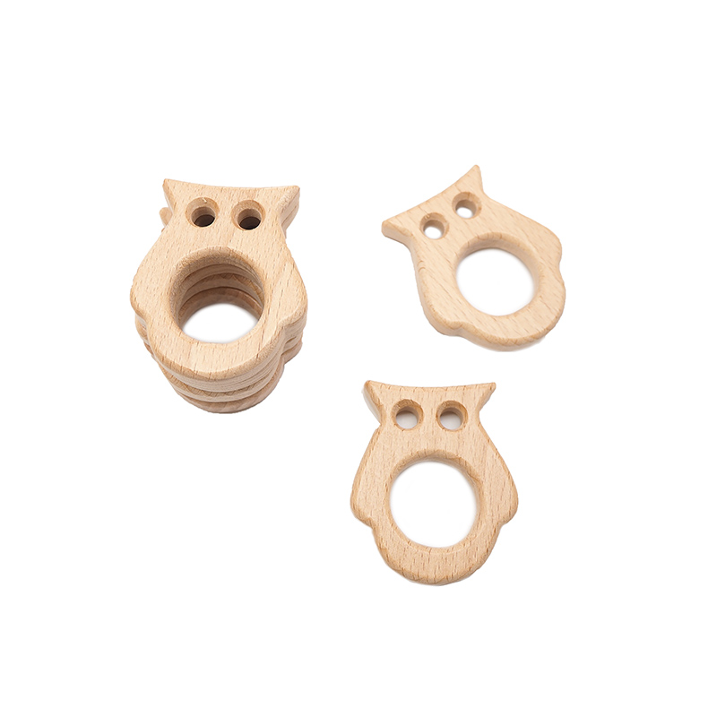 Chenkai 10pcs Owl Wooden Teeth - Baby Products Eco Friendly 리뷰 및 가격