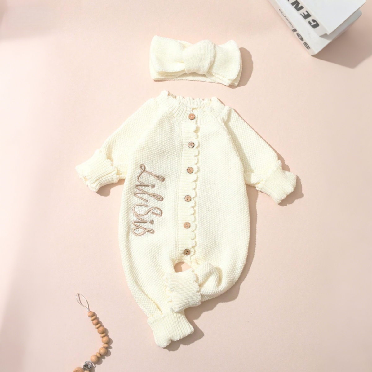 2PCS Infant Girl Cream Knit Co - Baby Products Lotion 리뷰 및 가격