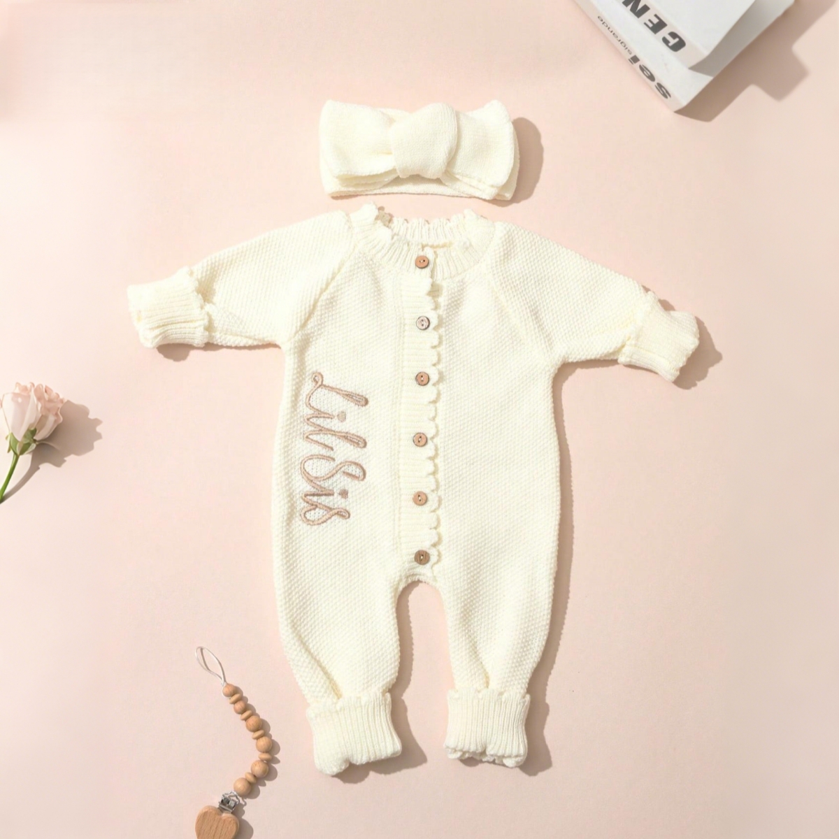 2PCS Infant Girl Cream Knit Co - Baby Products Lotion 리뷰 및 가격