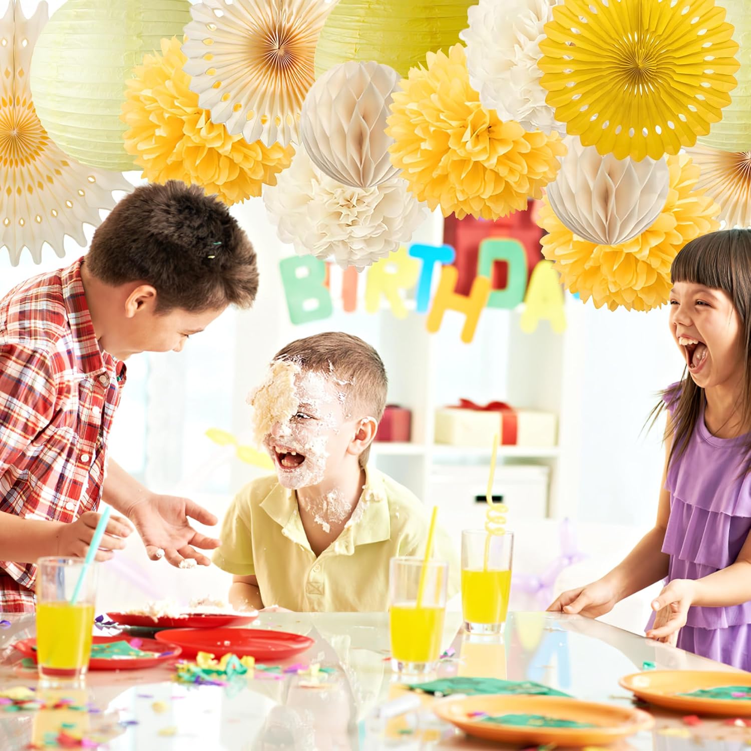 Yellow Party Decorations Yello - Baby Products Lotion 리뷰 및 가격