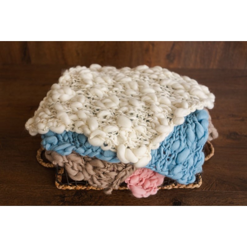 Chunky Knit Merino Baby Blanke - Baby Swaddle Blanket 리뷰 및 가격