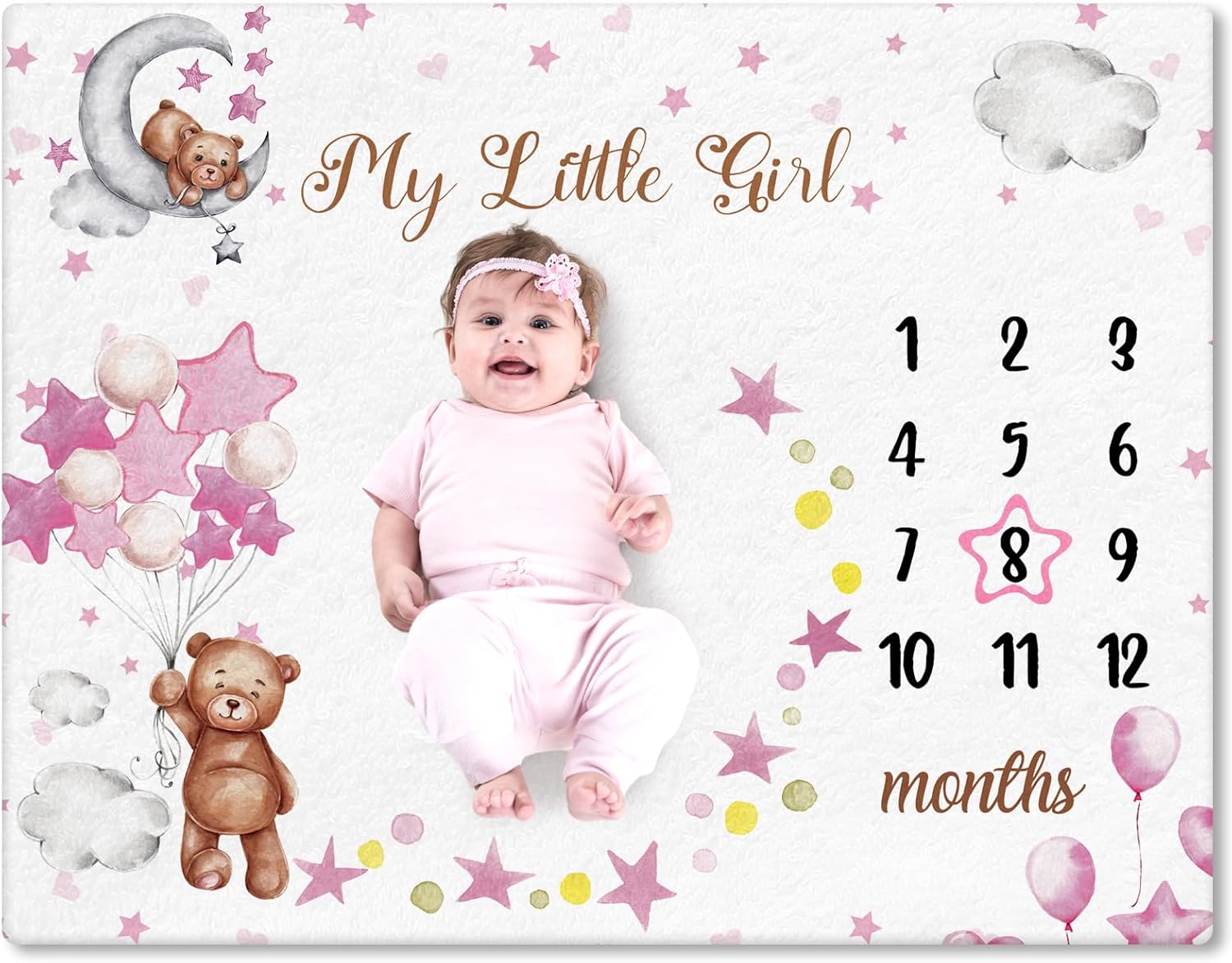 VIKAMA Monthly Baby Growth Mil - Baby Swaddle Blanket 리뷰 및 가격