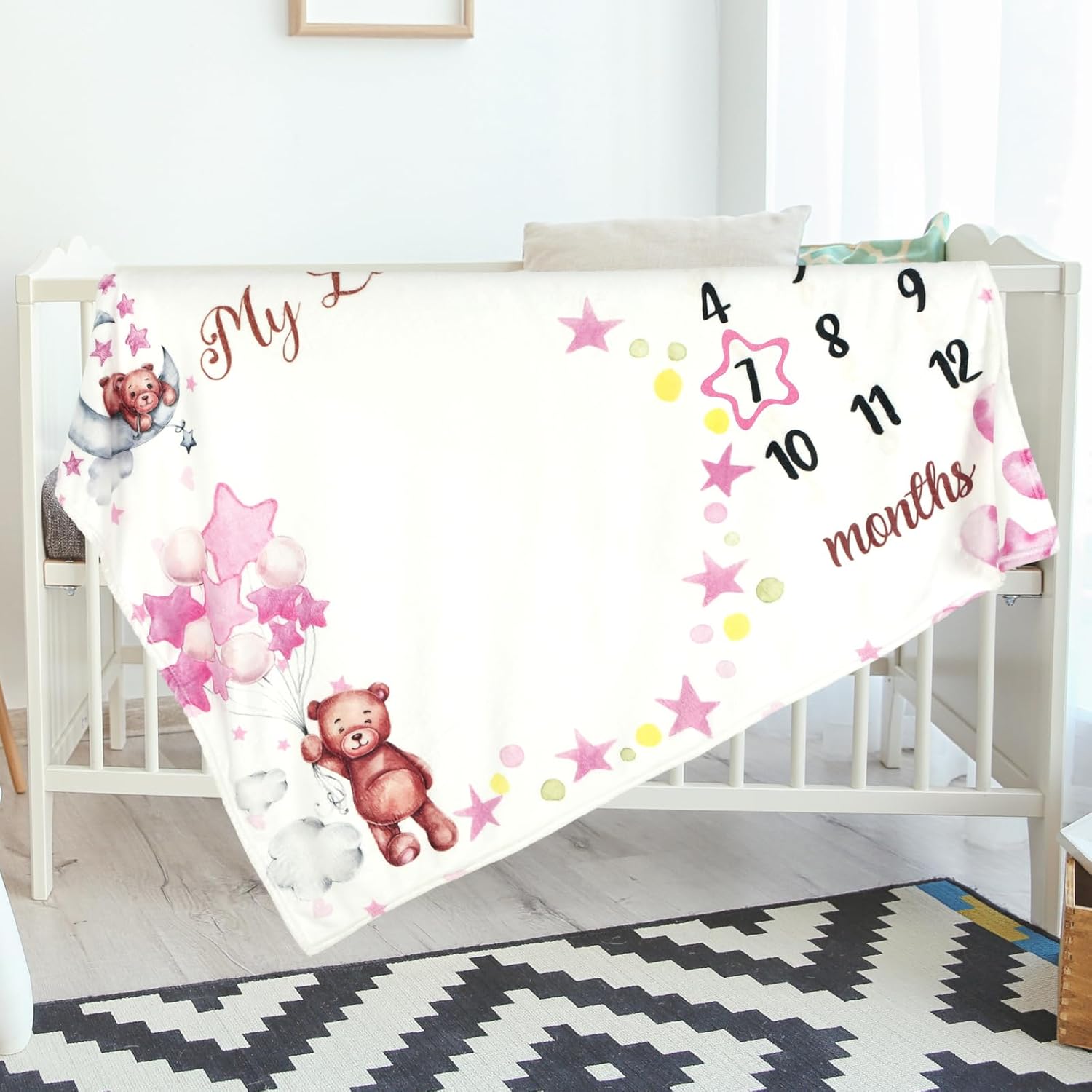 VIKAMA Monthly Baby Growth Mil - Baby Swaddle Blanket 리뷰 및 가격