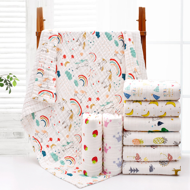 4-Layer Gauze Infant Washcloth - Baby Swaddle Blanket 리뷰 및 가격