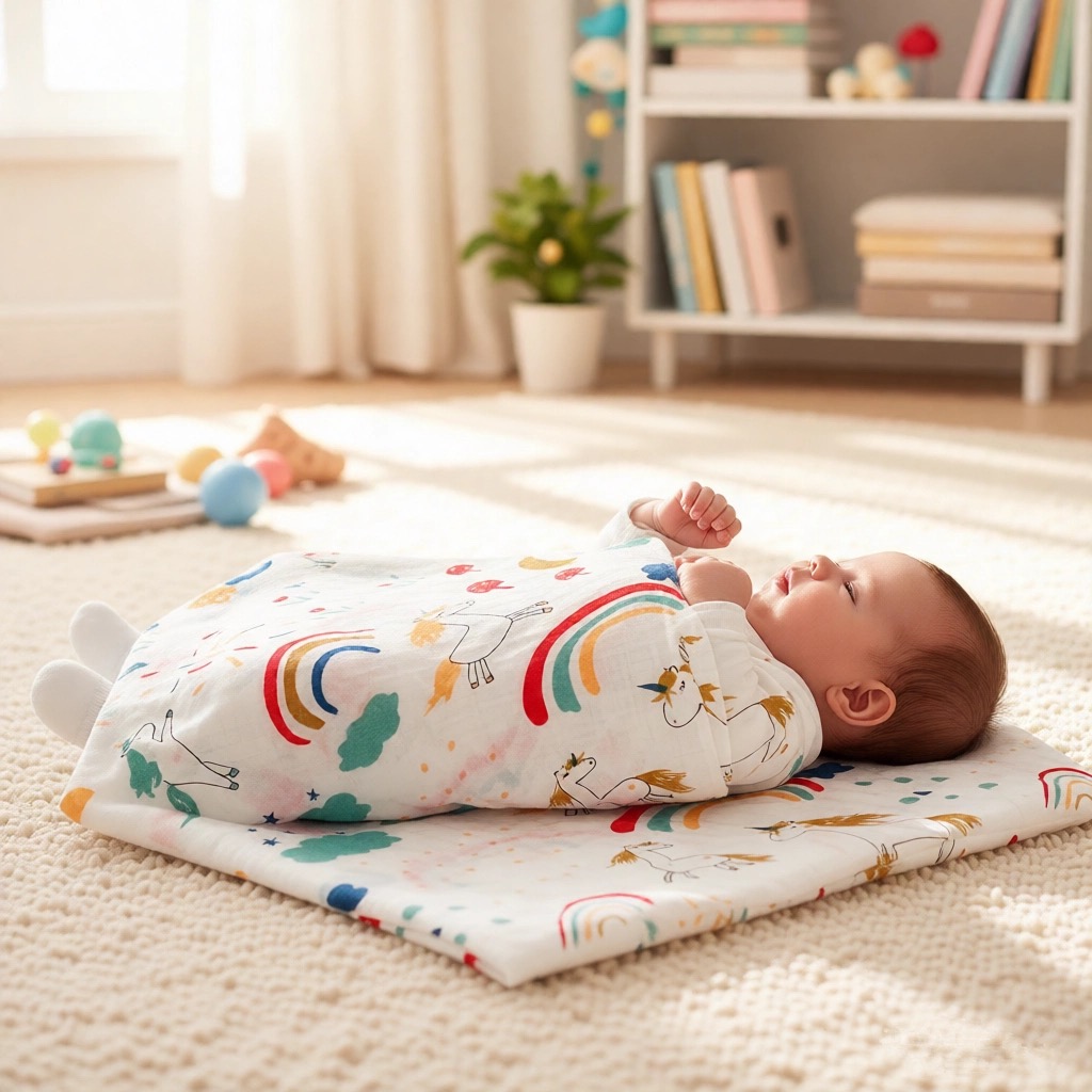 4-Layer Gauze Infant Washcloth - Baby Swaddle Blanket 리뷰 및 가격