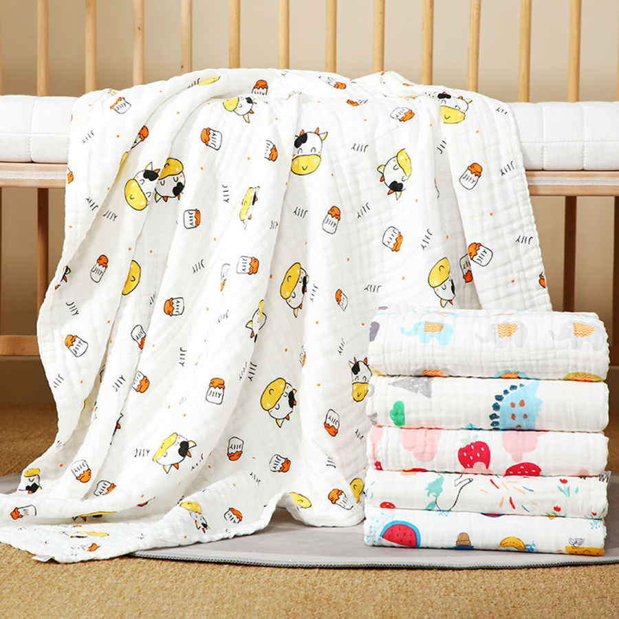 4-Layer Gauze Infant Washcloth - Baby Swaddle Blanket 리뷰 및 가격