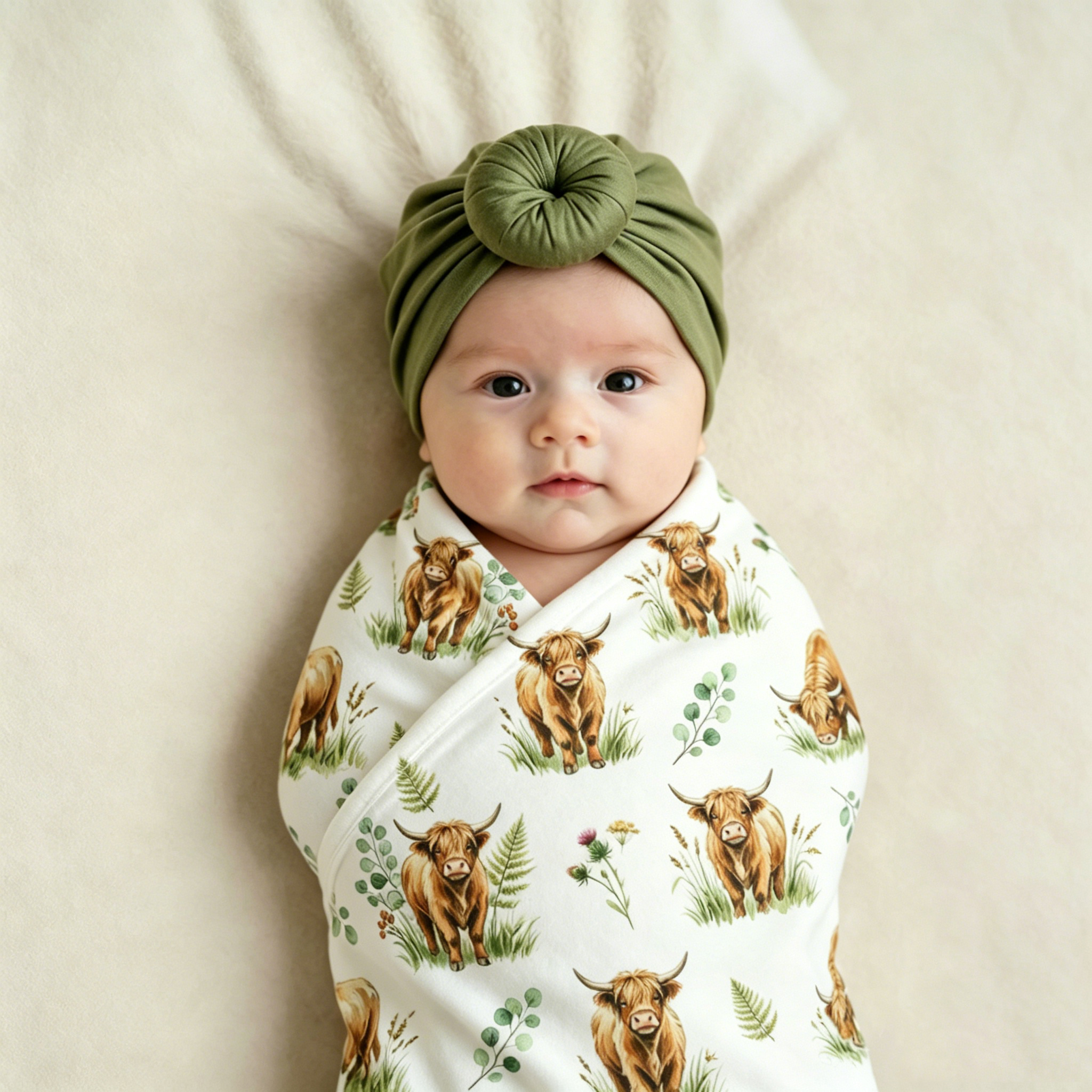 Ylsteed Soft Stretchy Highland - Baby Swaddle Blanket 리뷰 및 가격