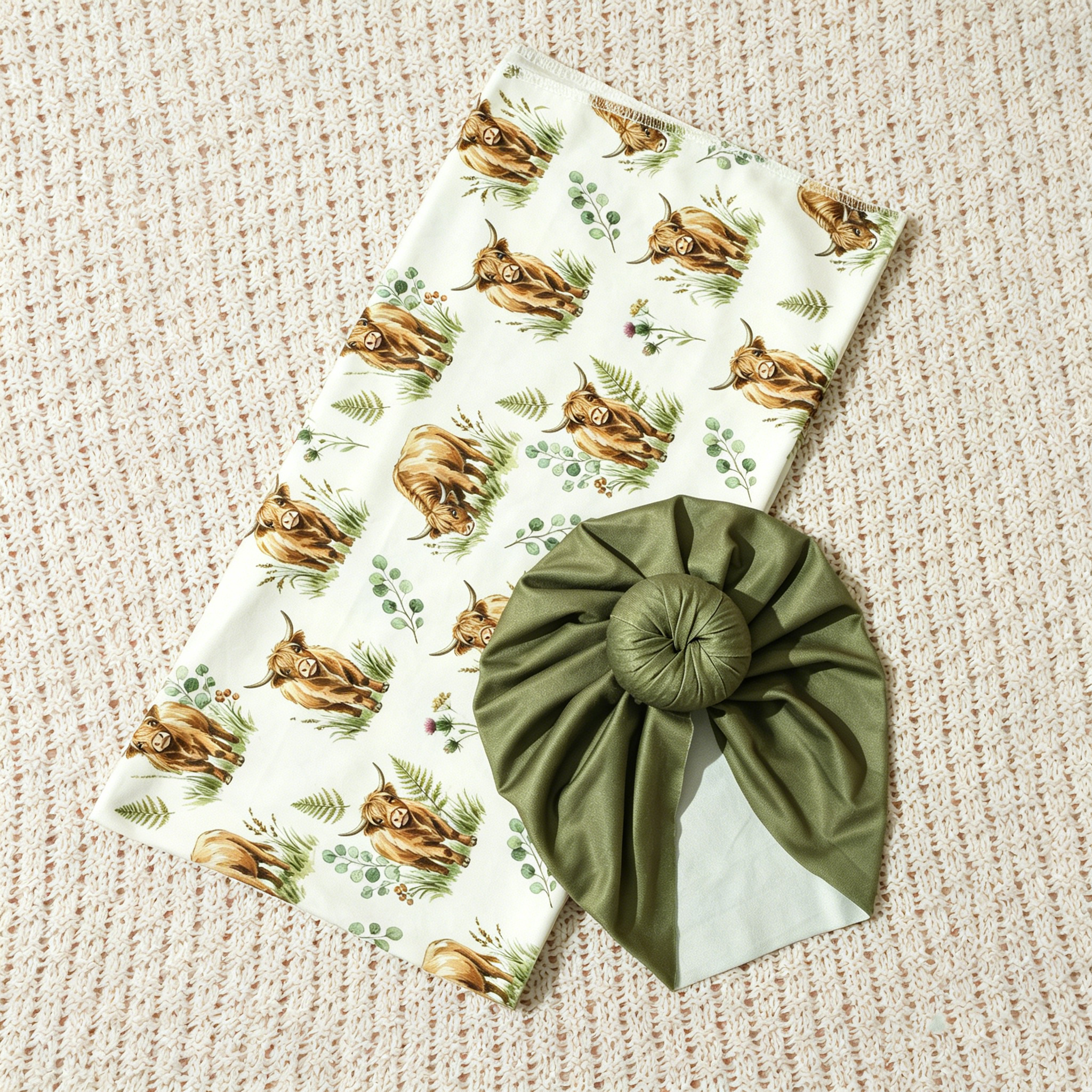 Ylsteed Soft Stretchy Highland - Baby Swaddle Blanket 리뷰 및 가격