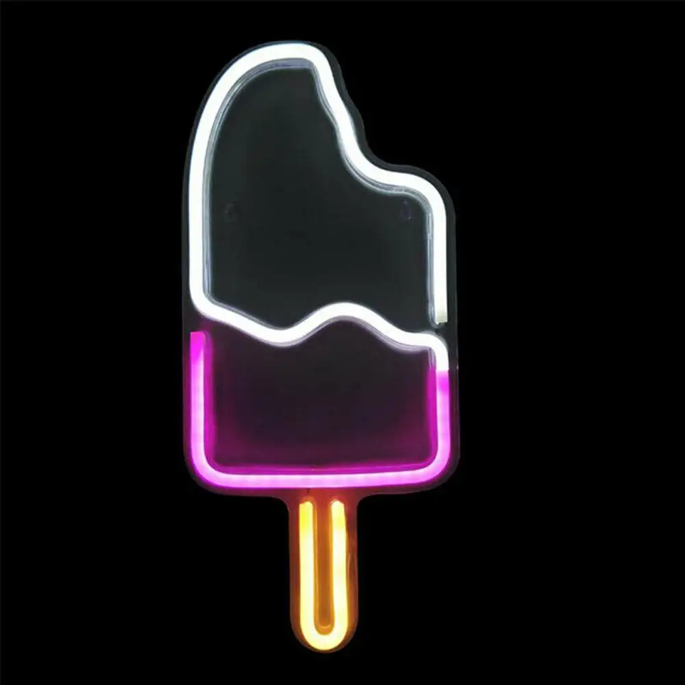 Ice Cream LED Neon Sign Light  - Baby Products Lotion 리뷰 및 가격