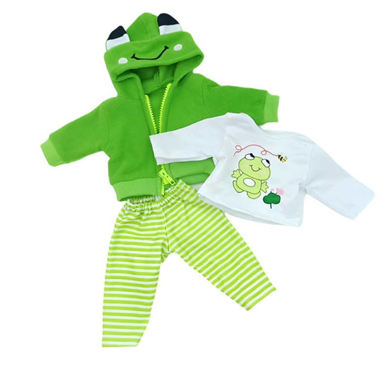 Cute Frog Suit for 38-40cm Nen - Baby Products Resale 리뷰 및 가격