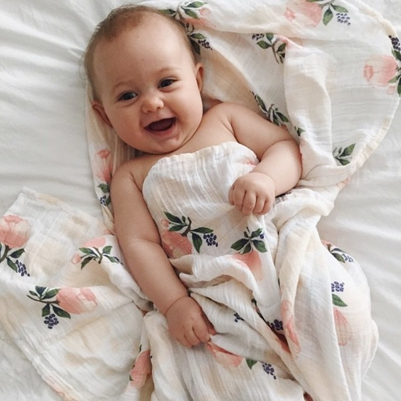 Rose 120x120cm 70% Bamboo 30%  - Baby Swaddle Blanket 리뷰 및 가격