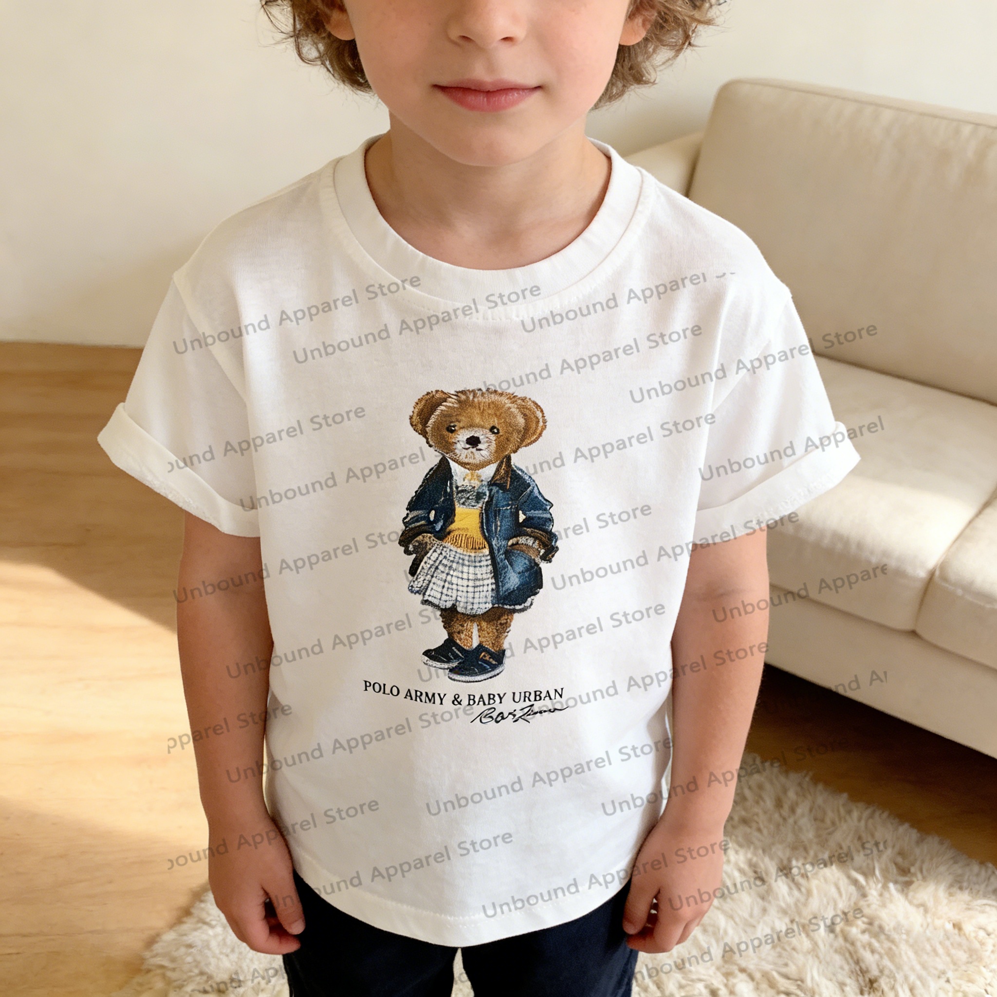 Children T-shirt With Added Su - Baby Products Teddy Bear 리뷰 및 가격