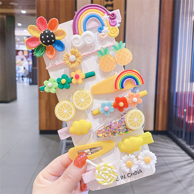 14pcs Set Of Hair Clips For Gi - Baby Products Lotion 리뷰 및 가격