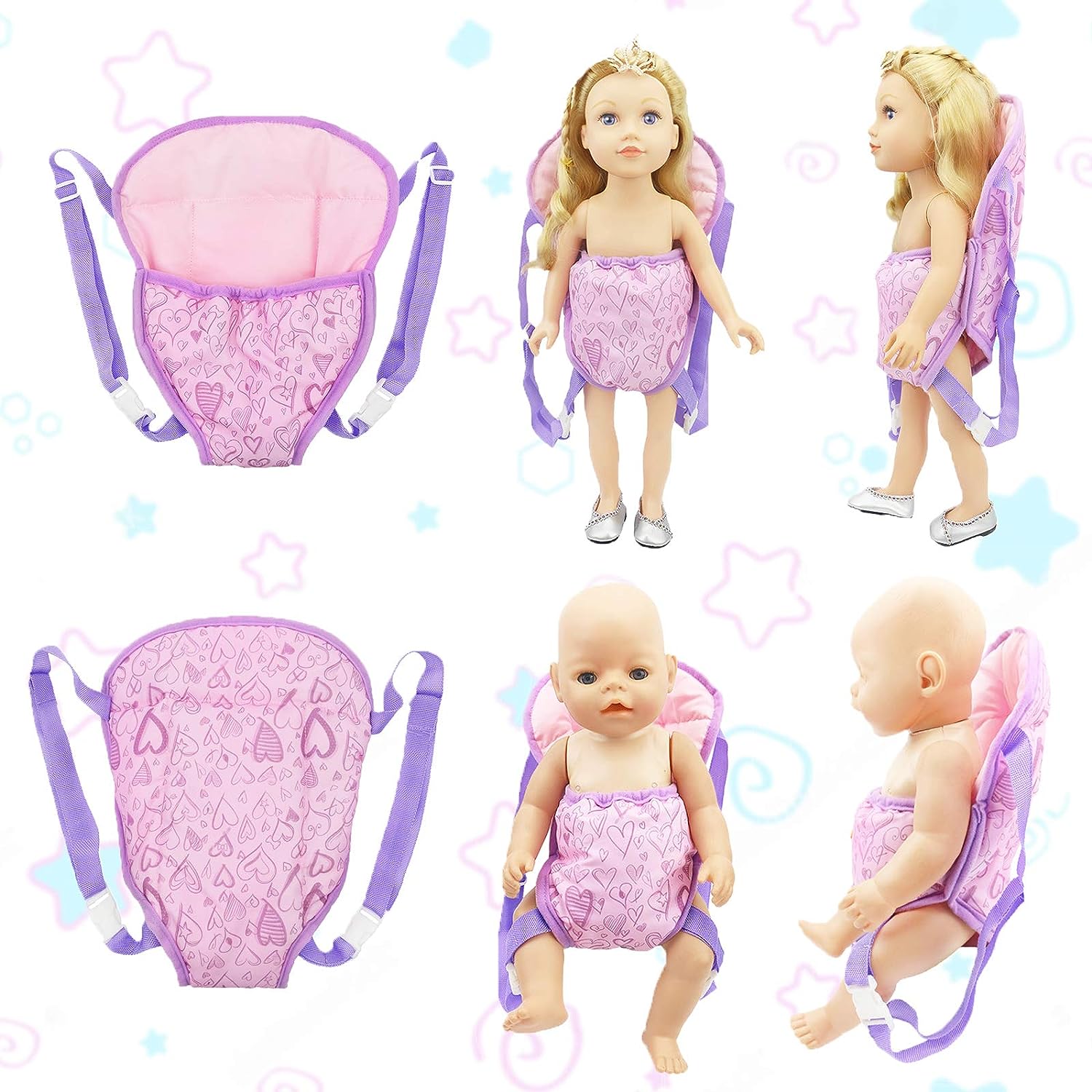 Baby Doll Plush Carrier Backpa - Baby Products Resale 리뷰 및 가격