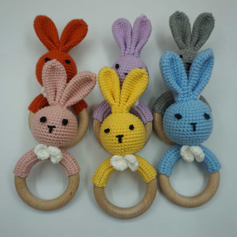 1PC Rabbit Tiger Lion Crochet  - Baby Products Rabbit 리뷰 및 가격