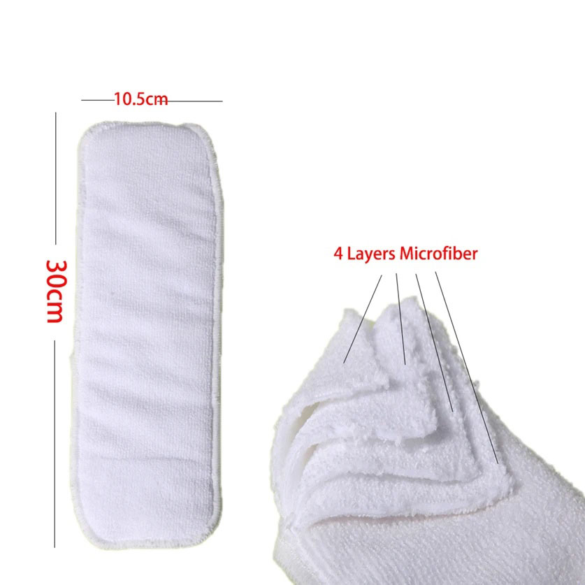 10.5X30CM 4Laye Microfiber Reu - Baby Products Eco Friendly 리뷰 및 가격