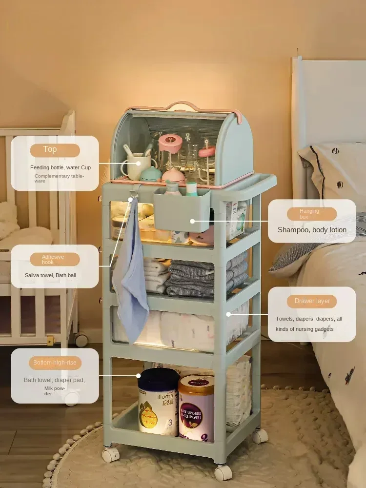 Mobile Storage Racks - Transpa - Baby Products Eco Friendly 리뷰 및 가격