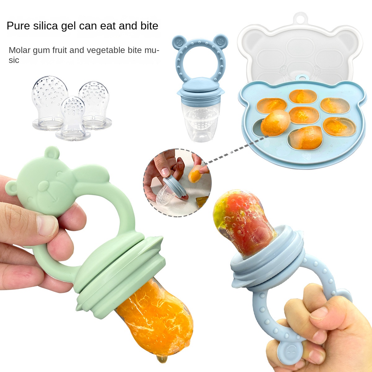 Food Grade Silicone Baby Teeth - Baby Products Eco Friendly 리뷰 및 가격