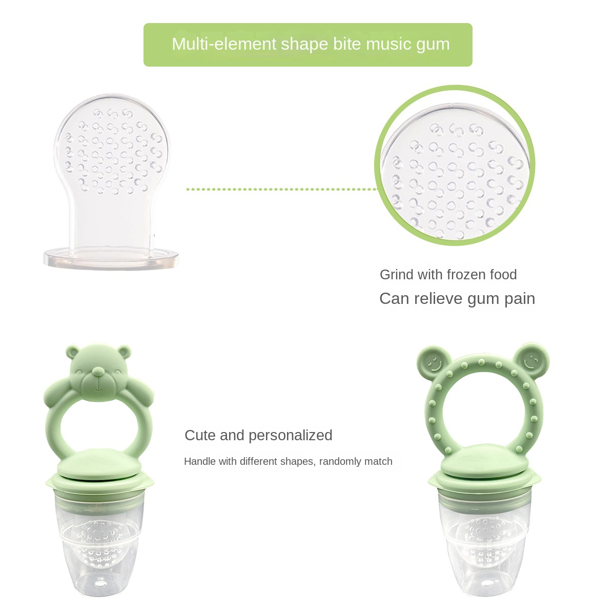 Food Grade Silicone Baby Teeth - Baby Products Eco Friendly 리뷰 및 가격