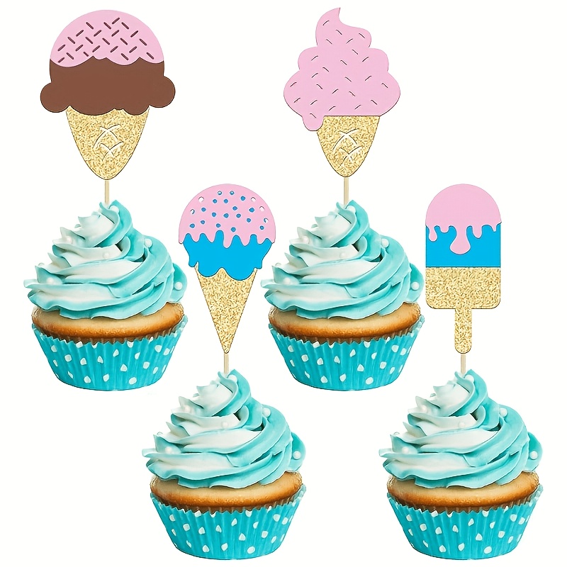 12Pc Glitter Ice Cream Cupcake - Baby Products Lotion 리뷰 및 가격