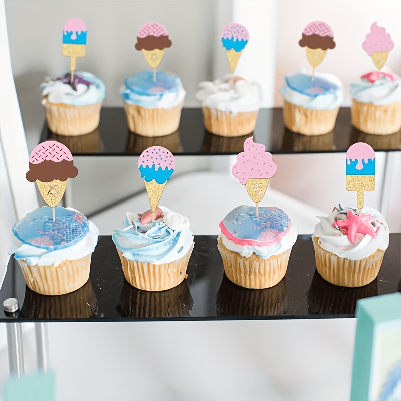 12Pc Glitter Ice Cream Cupcake - Baby Products Lotion 리뷰 및 가격
