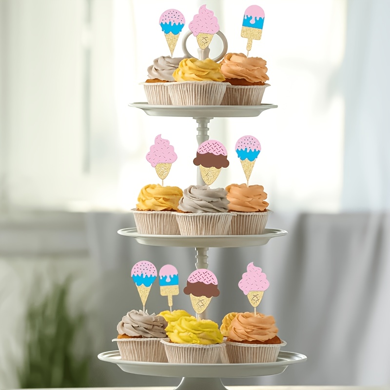 12Pc Glitter Ice Cream Cupcake - Baby Products Lotion 리뷰 및 가격